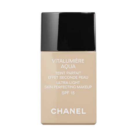 fondotinta chanel vitalumiere aqua|vitalumière aqua spf 15.